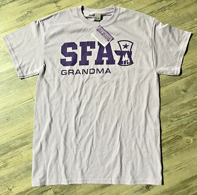 #ad SFA Grandma Stephen F Austin LUMBERJACKS College T Shirt Medium Purple