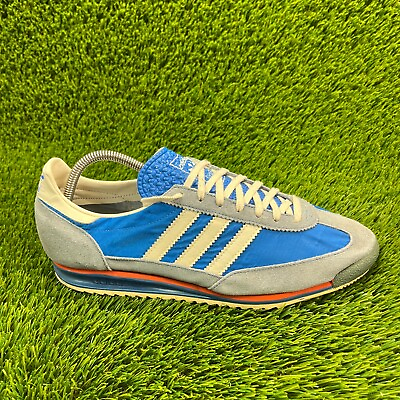 #ad Adidas SL72 Vintage Mens Size 10 Blue Gray Athletic Casual Shoes Sneakers 909495
