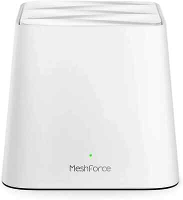 #ad Meshforce M1 Whole Home Mesh WiFi System 1 Pack Dual Band Wireless Mesh Router