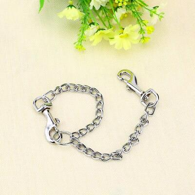#ad For Two Pet Dogs Stainless Steel Double Coupler Leash For Two Way Safety Chain