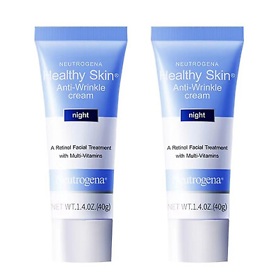 #ad 2 Pieces Neutrogena Healthy Skin Anti Wrinkle Night Cream