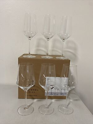 #ad Set Of 6 Schott ZWIESEL 18.2oz Crystal Pure Cabernet Wine Glasses GERMANY