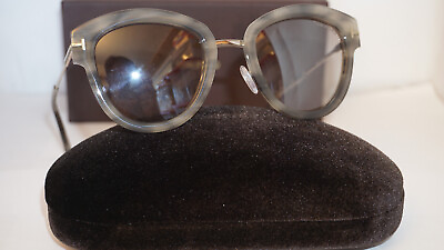#ad TOM FORD New Sunglasses MIA 02 Grey Havana Grey TF574 55G 52 22 140