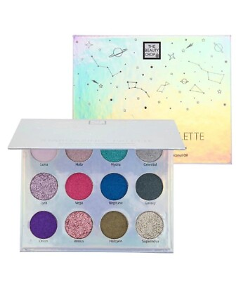 #ad The Beauty Crop Stargazing Palette Eyeshadow 12 Colors Coconut Talc Free Sealed
