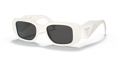 #ad Prada PR 17WS White Grey Sunglasses 49mm *READ DESCRIPTION*