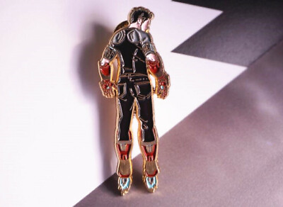 #ad In Stock Marvel The Avengers Iron Man Tony Metal Badge Pin Brooch Collections