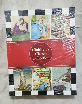 #ad Childrens Classic Collection Hardcover Peter Rabbit Grimms Mother Goose Aesop