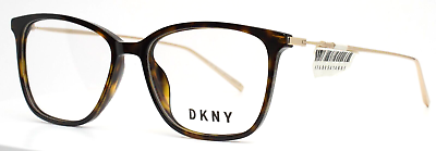 #ad DKNY DK7001 237 Dark Tortoise Womens Semi Cat Eye Eyeglasses 53 16 135 B:41