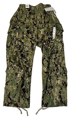 #ad New US Navy USN NWU Type III AOR2 Working Uniform Pants Trouser Medium Short