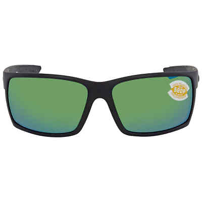 #ad Costa Del Mar REEFTON Green Mirror Polarized Polycarbonate Men#x27;s Sunglasses RFT $109.99