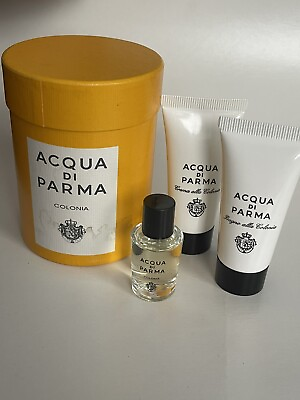 #ad Travel ACQUA di PARMA COLONIA Cologne .16 oz Body Cream .67 oz Shower Gel .67 oz