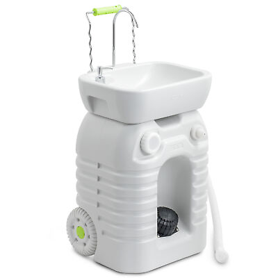 #ad Portable Wash Sink Camping Hand Wash Station Basin Stand w 12 Gallon 45L Tank