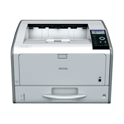 #ad Ricoh SP 6430DN Laser Printer tabloid A3 11X17 wide format 20K P.C Mono