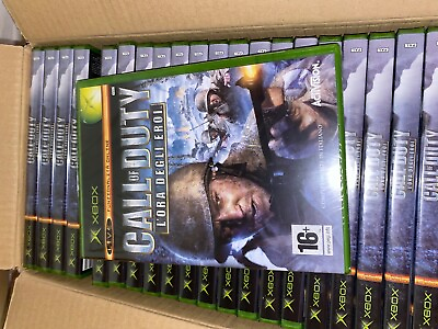 #ad Box Of X 25 Call Duty L#x27;Ora The Heroes Xbox Uncirculated Sealed New VGA Wata