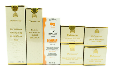 #ad EV Princess 7 Product Bundle With Non Tinted Sunscreen *NEW AUTH EXP 2025