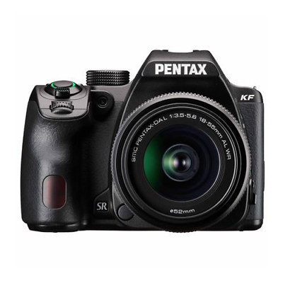 #ad Pentax KF DSLR Camera Kit Black with PENTAX DA L 18 55mm F3.5 5.6 AL WR Lens