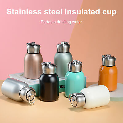 #ad 300ML Mini Insulated Tumbler Travel Cup Stainless Steel Thermal Leak Proof ss