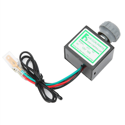 #ad Car 10A 12V A C Electronic Thermostat Switch Temperature Control Auto Accessory $10.45