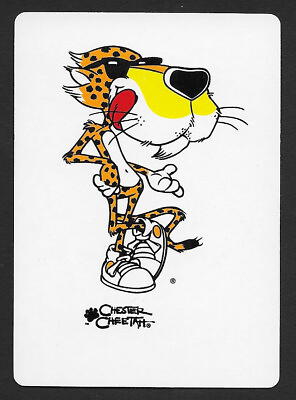 #ad Cheetos Chester Cheetah playing card single swap JOKER 1 card