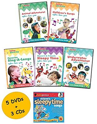 #ad Ultimate Baby Genius 8 Disc DVD amp; CD Collection DVD New