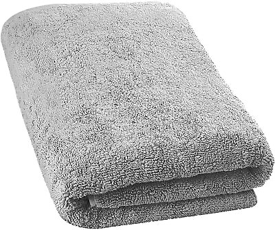 #ad Extra Large Oversized Bath Towels 100% Cotton Turkish Bath Sheet 40x80 Gray