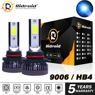 #ad 2x 9006 HB4 LED Headlight Conversion Kit Bulb 240000LM High Power 8000K Ice Blue