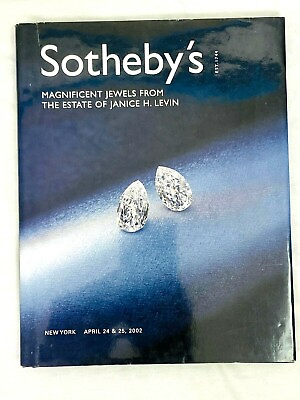 #ad SOTHEBY#x27;S MAGNIFICENT JEWELS FROM THE ESTATE OF JANICE H. LEVIN APR. 24 25 2002