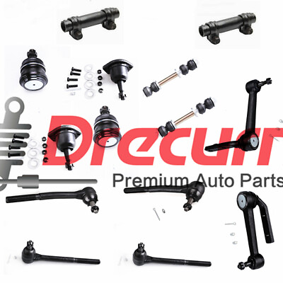 #ad 14PC Tie Rod Linkages Idler Pitman Ball Joint Set For Safari Astro 1990 2005 RWD $122.38