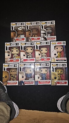 #ad Funko Pop Star Wars Lot Of 11 Never Opened
