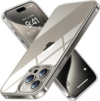 #ad For iPhone 15 14 13 12 11 Pro Max Mini Soft Silicone Clear Cover Shockproof Case $2.99