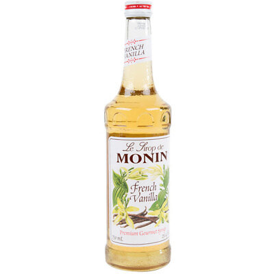 #ad Monin Premium French Vanilla Flavoring Syrup