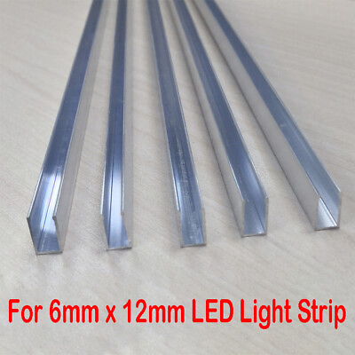 #ad 50 Pack 3.3#x27; Aluminum Mount Holder Channel Track For 6x12mm LED Neon Rope Light