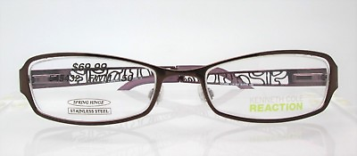 #ad Kenneth Cole Reaction 0093 050 50 18 Eyeglass Optical Frames Glasses