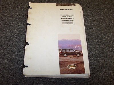 #ad 1999 2000 2001 Land Rover Range Rover SUV Workshop Shop Service Repair Manual V8