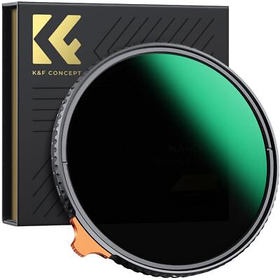 #ad Kamp;F Concept Lens Filter ND2 ND400 67mm 77mm 82mm NANO X Neutral Density