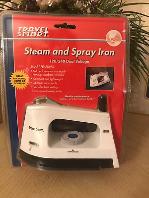 #ad Travel Smart Steam And Spray Iron 120 240 Dual Voltage