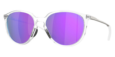 #ad Oakley OO9288 Sunglasses Polished Chrome Satin Chrome Prizm Violet Mirrored