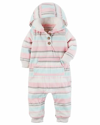 #ad Carters Baby Girls 1 Pc 118g637 12 Months Pastel $19.49