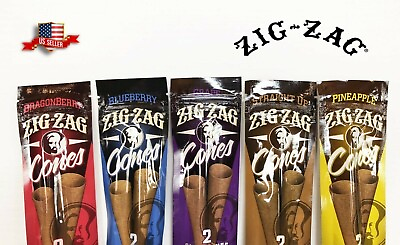 #ad Zig Zag Cones Variety Pack Dragonberry Blueberry Pineapple Grape Straight Up