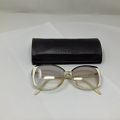 #ad Rodenstock Norma D 135 Vintage Retro Eye Glasses Frames white and black 80#x27;s