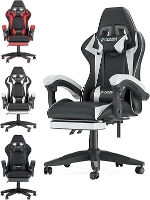 #ad Ergonomic Gaming Chair Gamer Chairs Home Office Computer Chair With footrest $95.99