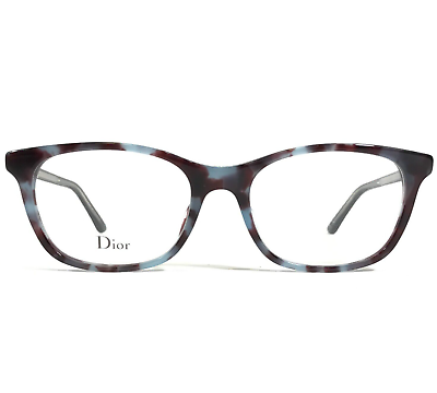 #ad Dior Eyeglasses Frames Montaigne n 18 TFW HS Blue Black Brown Tortoise 50 18 140