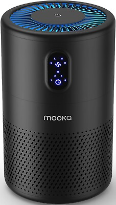 #ad MOOKA Air Purifier H13 True HEPA Air Cleaner Home Large Room up to 1076ft²