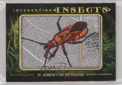 #ad 2022 Upper Deck Goodwin Champions Tier 3 St Andrew#x27;s Cotton Stainer #IP 68 Patch