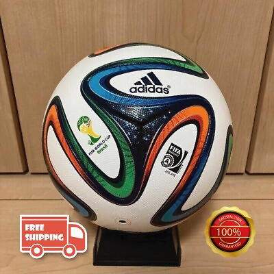 #ad Adidas Brazuca World Cup Brazil FIFA 2014 Official Match Ball Soccer Ball Size 5