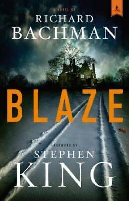 #ad Blaze: A Novel Hardcover By Bachman Richard GOOD