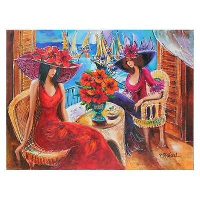 #ad Yana Rafael quot;Ladies by the Seaquot; Hand Signed Original Painting with COA
