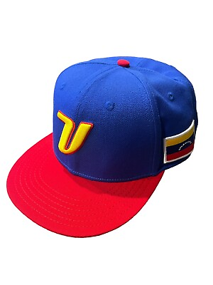 #ad Baseball Venezuela National Team Cap Hat Fitted Size 7 1 2 59.6 cm Brand New
