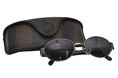 #ad Authentic FENDI Vintage Sunglasses Totoise Shell Titanium SL7160 Black 3032J