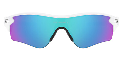 #ad Oakley OO9206 Sunglasses Men White Geometric 38mm New 100% Authentic